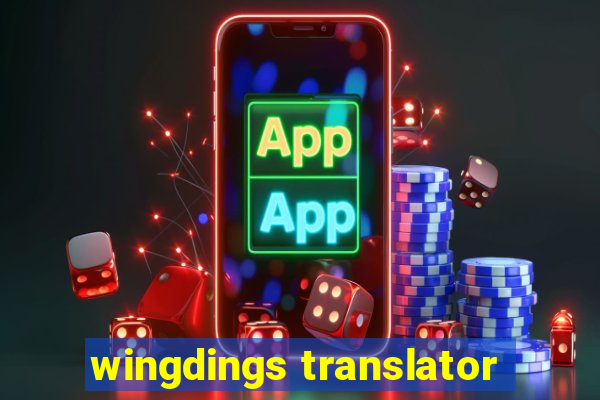 wingdings translator